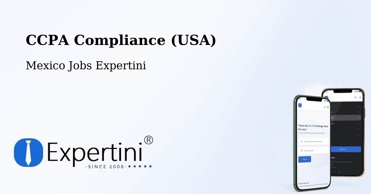 CCPA Privacy Rights & Compliance Notice – Molas - Mexico Jobs Expertini
